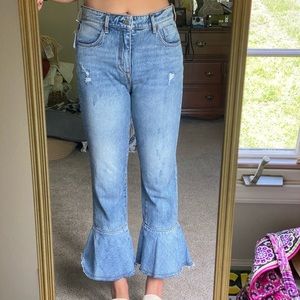 Pilcro and the letterpress fun flare jeans